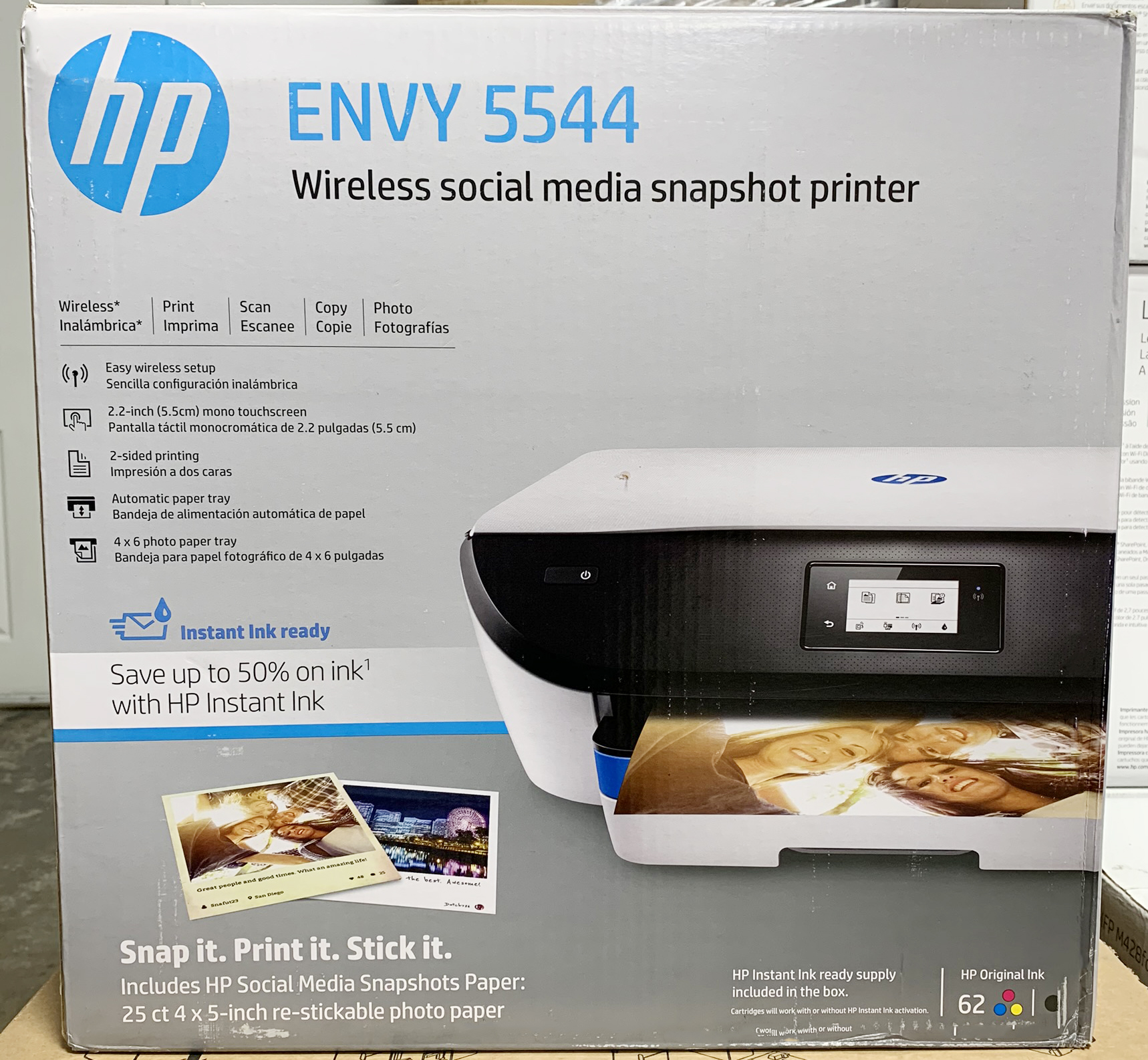 hp envy 5540 how to print 3x5 cards